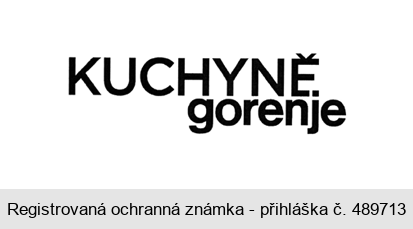 KUCHYNĚ gorenje