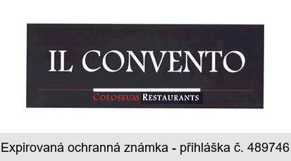 IL CONVENTO COLOSEUM RESTAURANTS