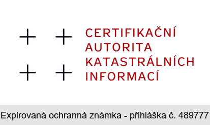 CERTIFIKAČNÍ AUTORITA KATASTRÁLNÍCH INFORMACÍ