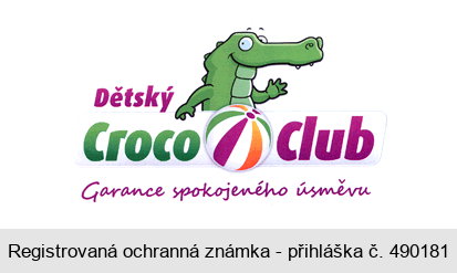 Dětský Croco club Garance spokojeného úsměvu