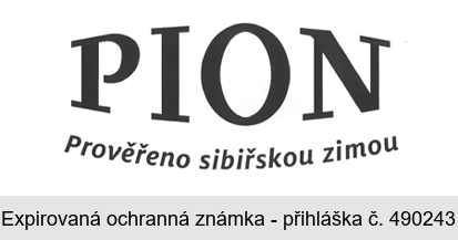 PION Prověřeno sibiřskou zimou