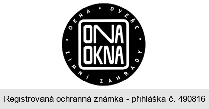 OKNA DVEŘE ZIMNÍ ZAHRADY ONA OKNA