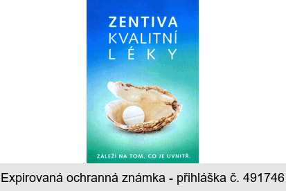 ZENTIVA KVALITNÍ  LÉKY ZÁLEŽÍ NA TOM, CO JE UVNITŘ.