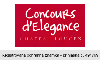 Concours d´Elegance CHATEAU LOUČEŇ