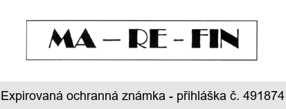 MA - RE - FIN