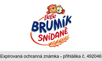 BeBe Brumík Snídaně