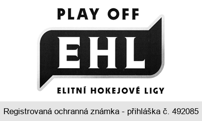 PLAY OFF EHL ELITNÍ HOKEJOVÉ LIGY