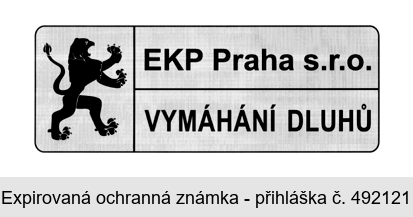 EKP Praha s.r.o. VYMÁHÁNÍ DLUHŮ