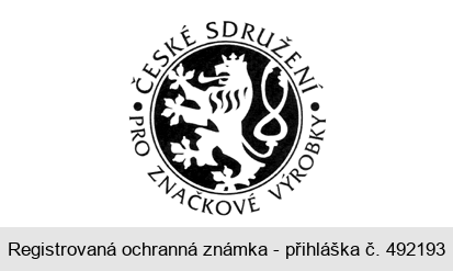 ČESKÉ SDRUŽENÍ PRO ZNAČKOVÉ VÝROBKY