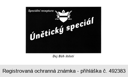 Únětický speciál Speciální receptura Dej Bůh štěstí