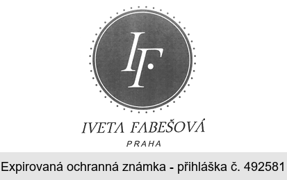 IF IVETA FABEŠOVÁ PRAHA