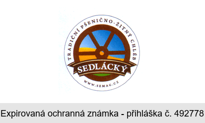 SEDLÁCKÝ TRADIČNÍ PŠENIČNO - ŽITNÝ CHLÉB www.SEMAG.CZ