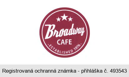 Broadway CAFE ESTABLISHED 1976