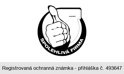 OCENĚNÍ SPOLEHLIVÁ FIRMA