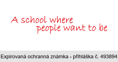 A school where people want to be