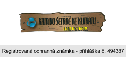 KRMIVO ŠETRNÉ KE KLIMATU LOW METHANE