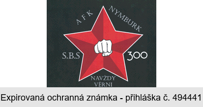 AFK NYMBURK S.B.S 300 NAVŽDY VĚRNI