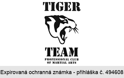 TIGER TEAM PROFESSIONAL CLUB OF MARTIAL ARTS