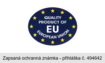 QUALITY PRODUCT OF EU EUROPEAN UNION