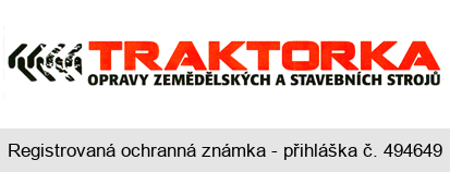 TRAKTORKA OPRAVY ZEMĚDĚLSKÝCH A STAVEBNÍCH STROJŮ