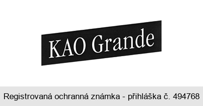 KAO Grande