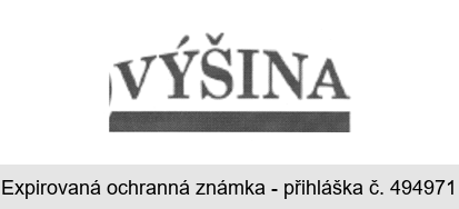 VÝŠINA