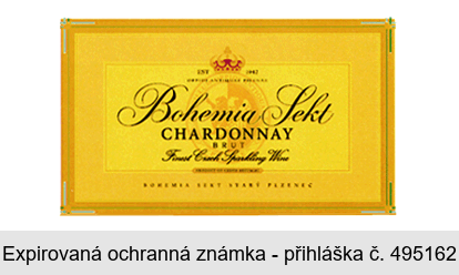 Bohemia Sekt CHARDONNAY BRUT BOHEMIA SEKT STARÝ PLZENEC