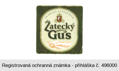 Žatecký Gus TRADIČNÍ SVĚTLÉ PIVO