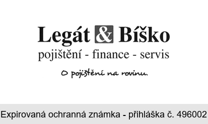 Legát & Bíško pojištění - finance - servis O pojištění na rovinu.