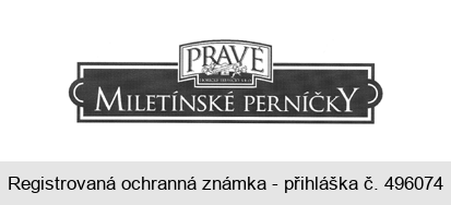 PRAVÉ HOŘICKÉ TRUBIČKY S.R.O. MILETÍNSKÉ PERNÍČKY