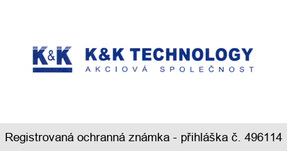 K&K TECHNOLOGY AKCIOVÁ SPOLEČNOST