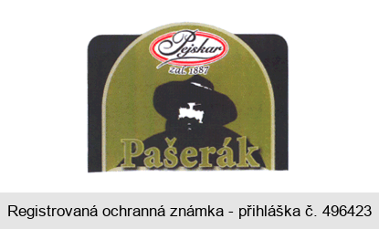 Pašerák Pejskar zal. 1887