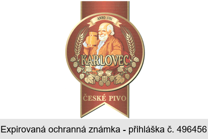 KARLOVEC ČESKÉ PIVO ANNO 1761