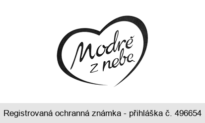 Modré z nebe