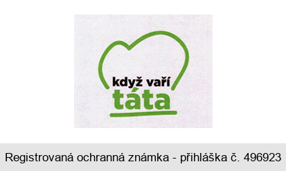 když vaří táta