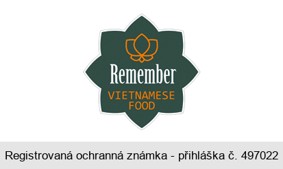 Remember VIETNAMESE FOOD