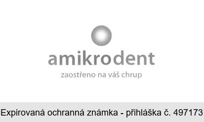 amikrodent zaostřeno na váš chrup