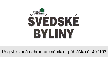 Natur Produkt ŠVÉDSKÉ BYLINY