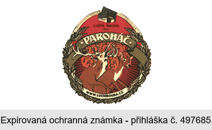 LUČNÍ BOUDA 1623 PAROHÁČ WWW.LUCNIBOUDA.CZ