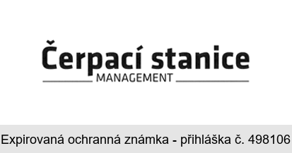 Čerpací stanice MANAGEMENT