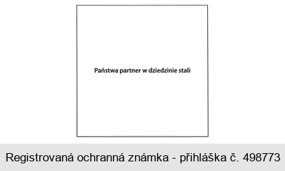 Państwa partner w dziedzinie stali