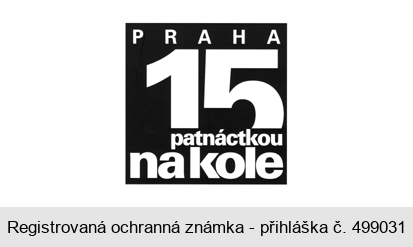 PRAHA 15 patnáctkou na kole