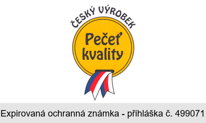 ČESKÝ VÝROBEK Pečeť kvality