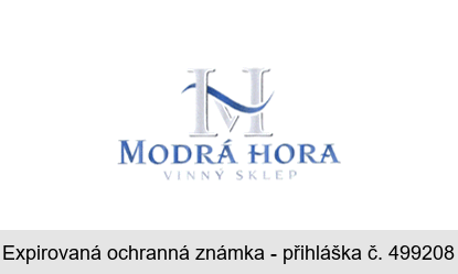 M MODRÁ HORA VINNÝ SKLEP
