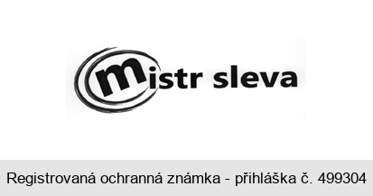 mistr sleva