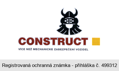 CONSTRUCT VÍCE NEŽ MECAHNICKÉ ZABEZPEČENÍ VOIZIDEL