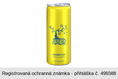 ZENO NADE MARACUJA Vypni a nestresuj Anti-Energy drink