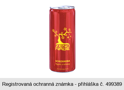 ZENO NADE SCHIZANDRA Vypni a relaxuj Anti-Energy drink