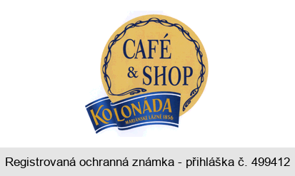 CAFÉ & SHOP KOLONÁDA MARIÁNSKÉ LÁZNĚ 1856