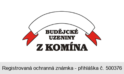 BUDĚJCKÉ UZENINY Z KOMÍNA